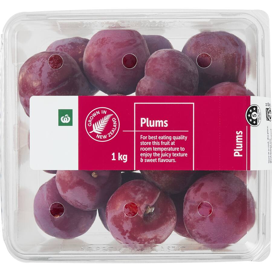 Woolworths Fresh Fruit Plums