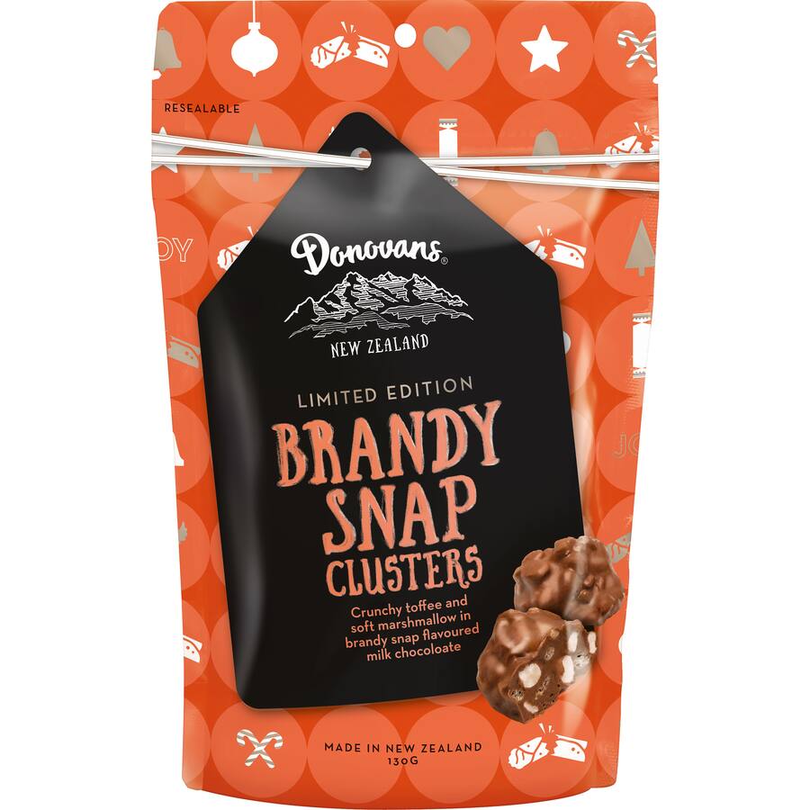 Donovans Chocolate Clusters Brandy Snap
