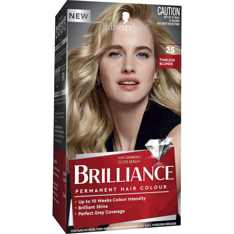 Schwarzkopf Brilliance Hair Colour Timeless Blonde 25