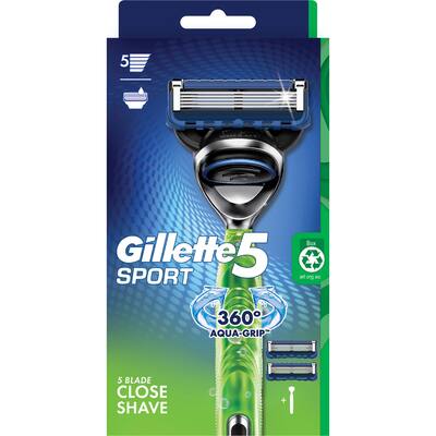gillette 5 razor sport