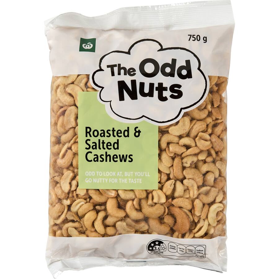 Odd Nut Cashews Roasted & Salted