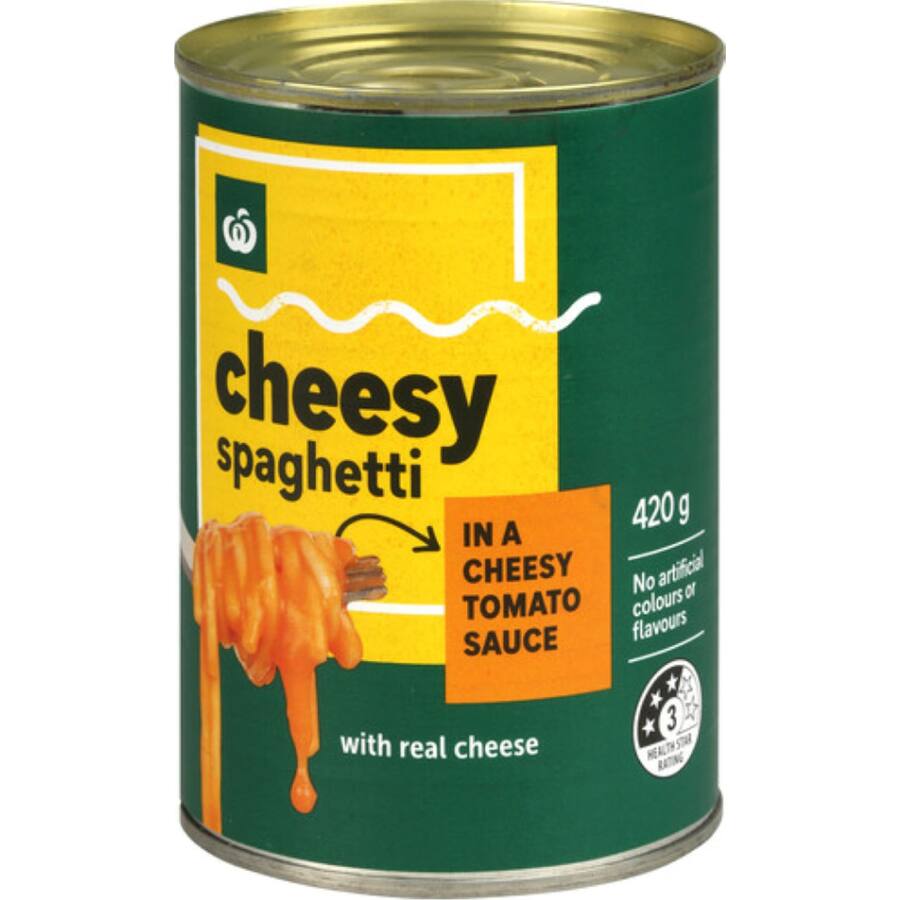 Woolworths Pasta Cheesy Spaghetti