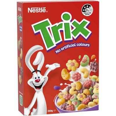 nestlé trix cereal fruity shapes