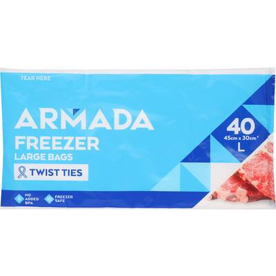 armada freezer bags large