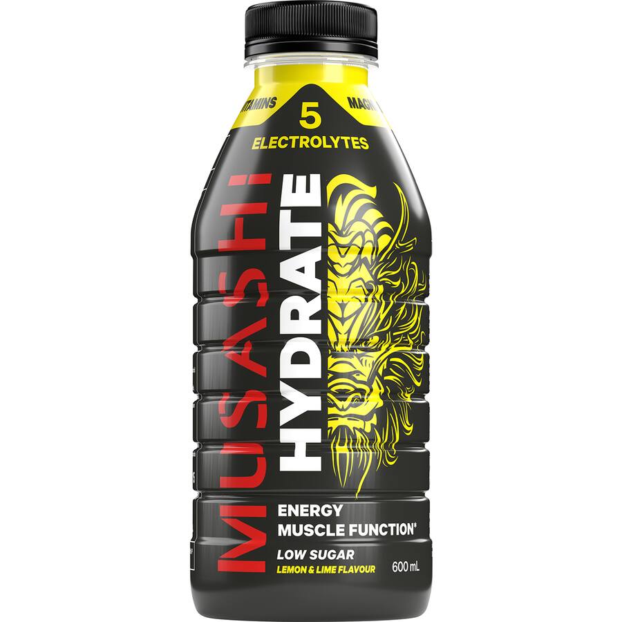Musashi Hydration Drink Lemon Lime