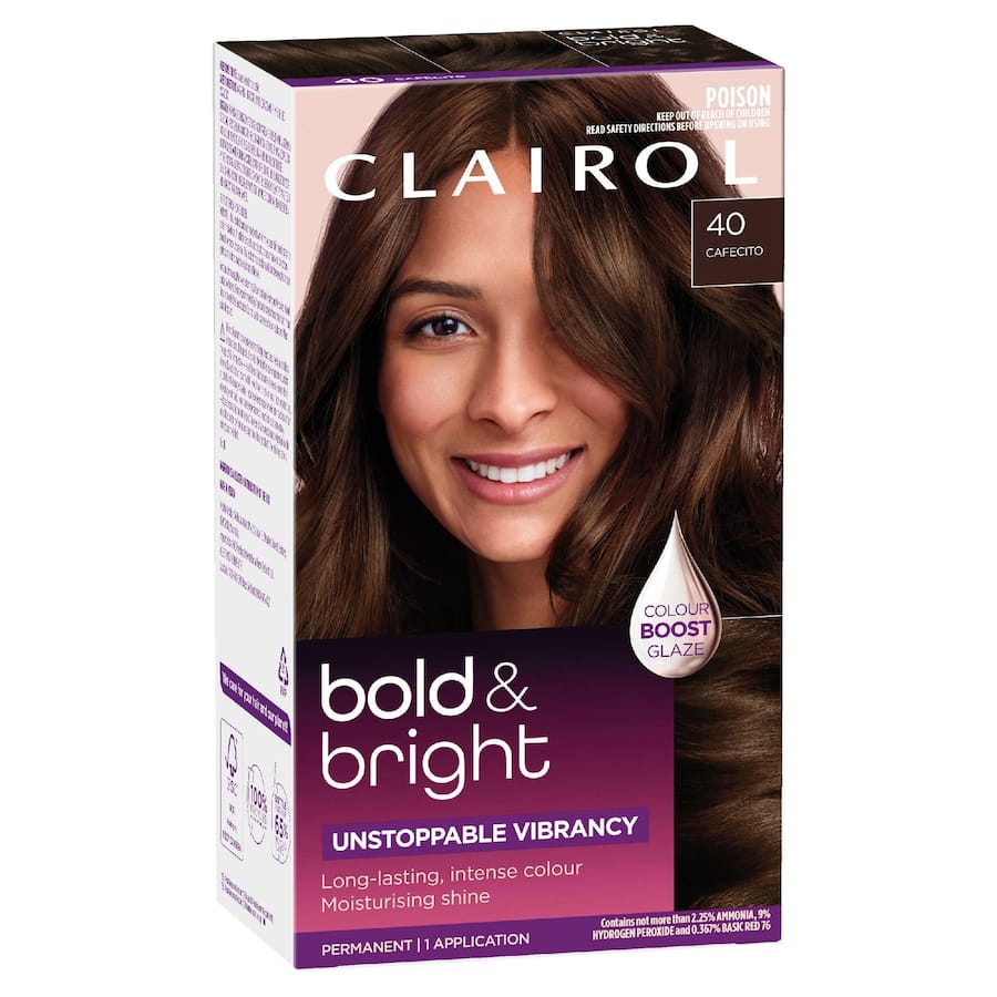 Clairol Bold & Bright Hair Colour Cafecito 40