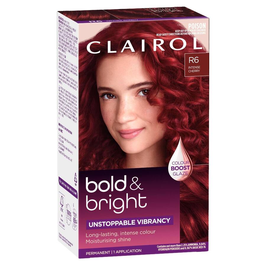 Clairol Bold & Bright Hair Colour Intense Cherry R6