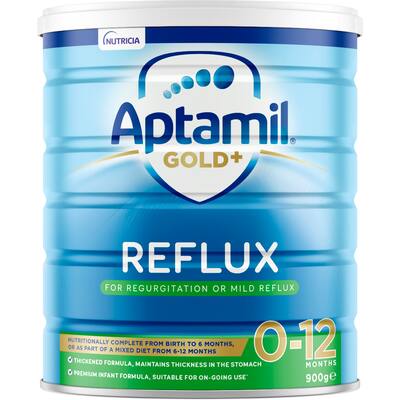 aptamil gold+ reflux premium baby formula from 0 to 12 months