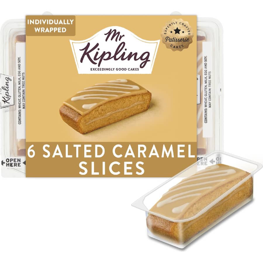 Mr Kipling Slices Salted Caramel