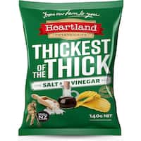 Heartland Farmer's Cut Super Thick Flats Salt & Vinegar Potato Chips (140G)