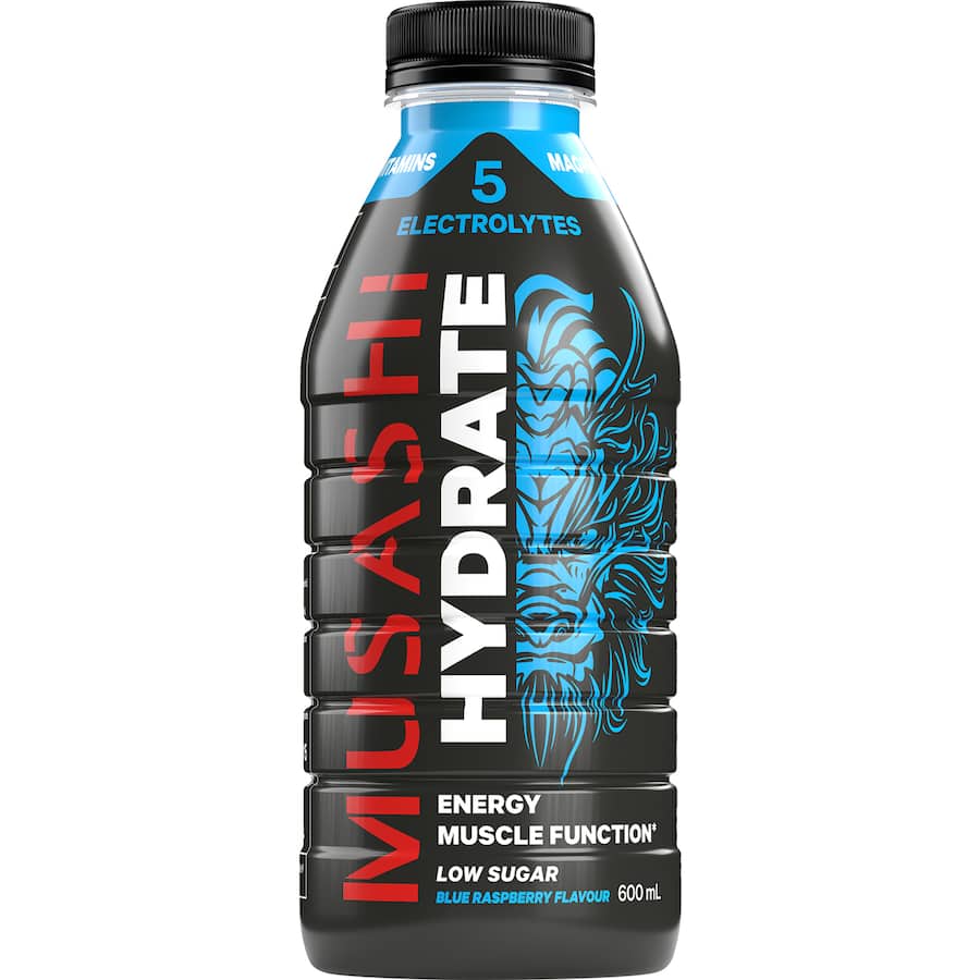 Musashi Hydration Drink Blue Raspberry