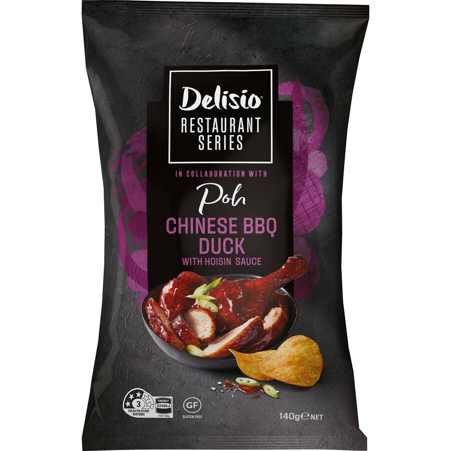 Delisio Chips Bbq Duck & Hoisin