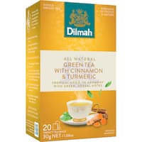 Dilmah Green Teabags Cinnamon & Turmeric 20s 30g