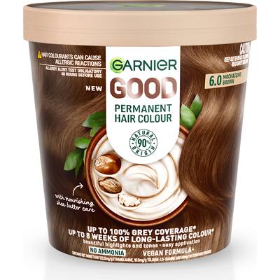 garnier good hair colour mochaccino brown
