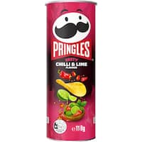 Pringles Zesty Chilli & Lime Flavour Potato Chips (118G)