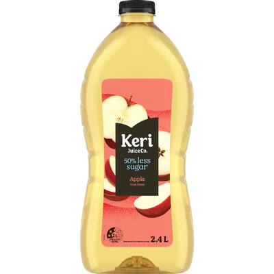 keri juice 50% less added sugar