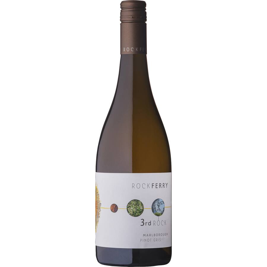 Rock Ferry 3Rd Rock Pinot Gris Marlborough Organic