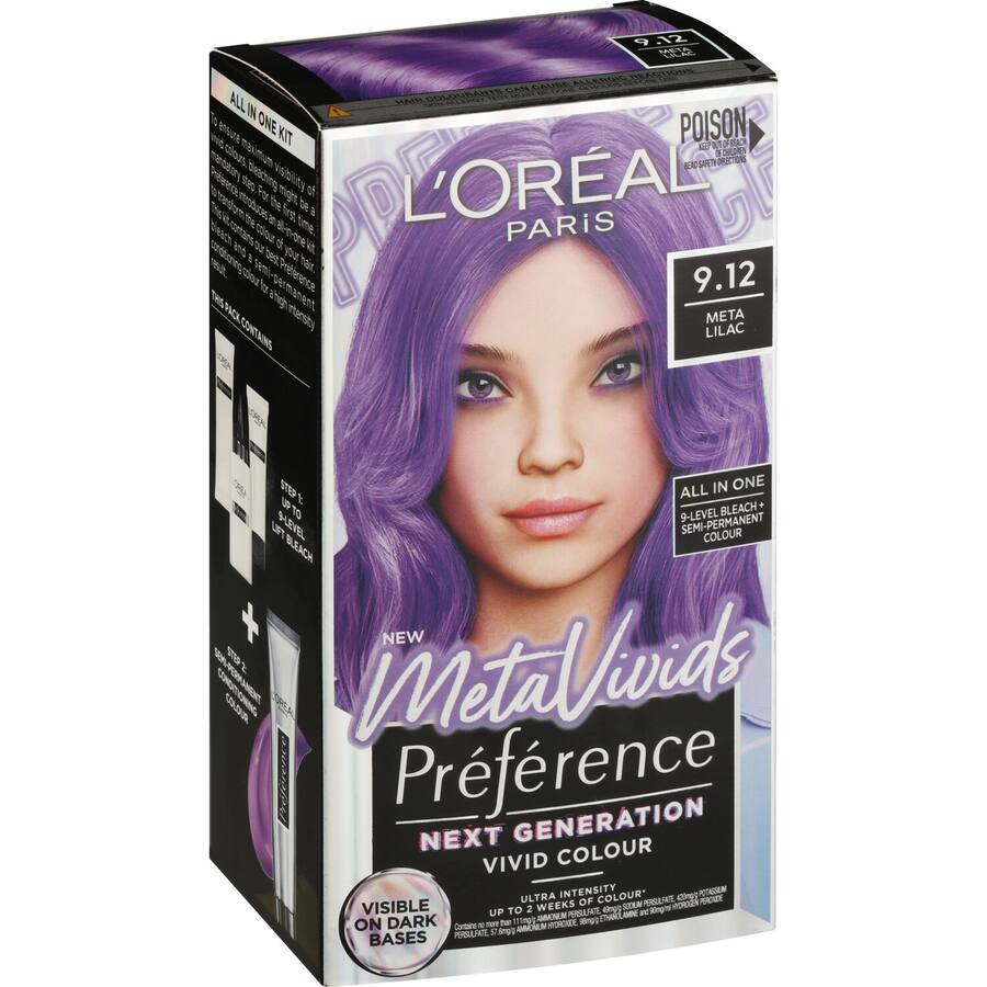 Loreal Metavivids Hair Colour Meta Lilac 9.120