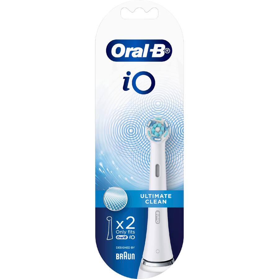 Oral B Electric Toothbrush Heads Io Ultra Clean White