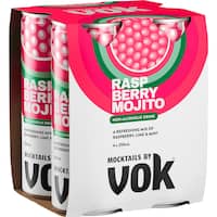 vok mocktails raspberry mojito non alcoholic