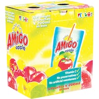 amigo fruit drink apple (5 x 200mL)