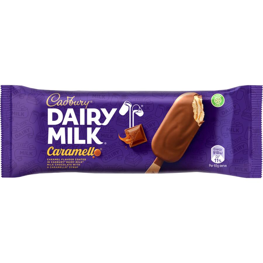 Cadbury Icecream On Stick Dairymilk Caramello