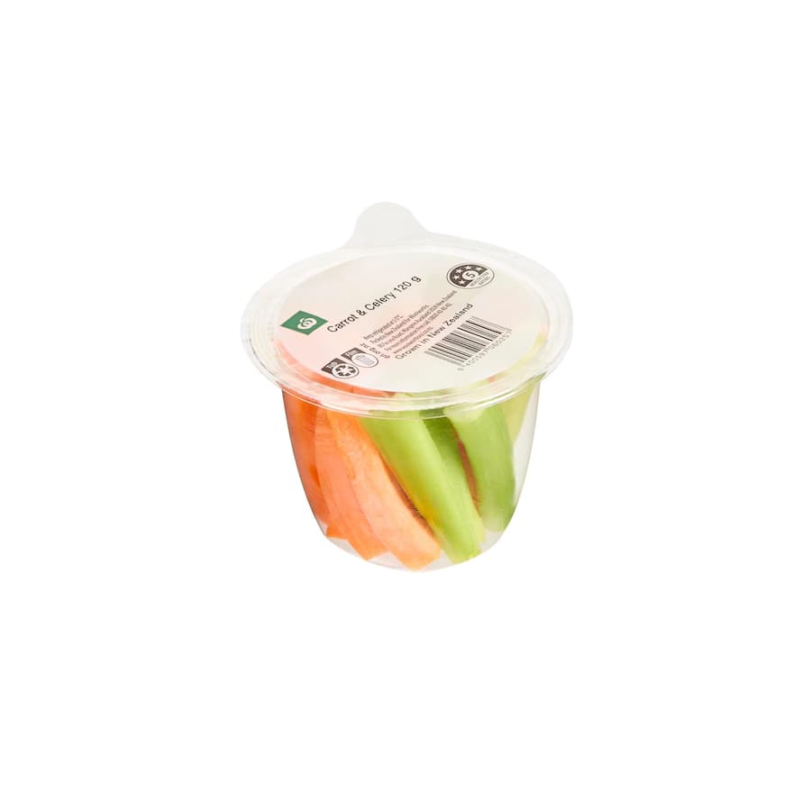Woolworths Carrot & Celery Sticks Snack Pot