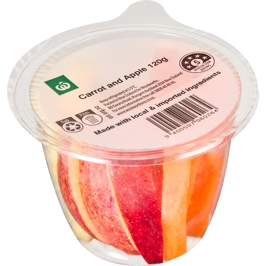 Snack Pot Carrot & Apple Sticks