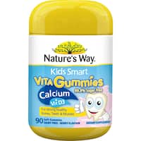 Natures Way Kids Smart Vita Gummies Calcium+Vit D3 Berry Flavour