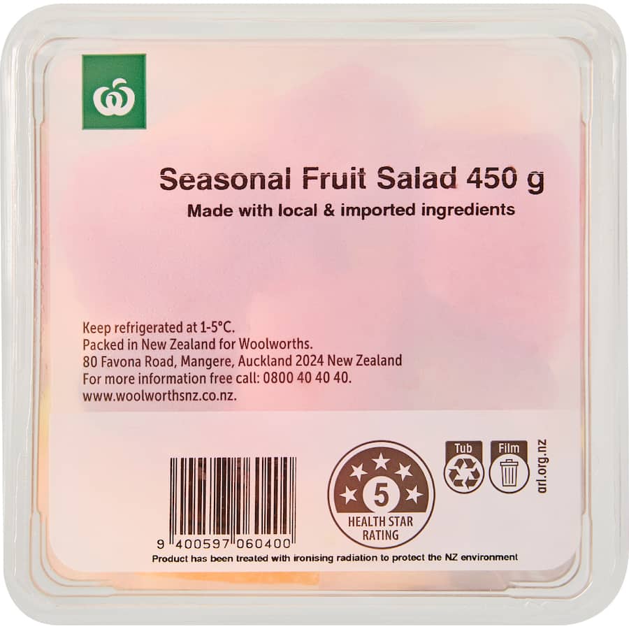 Fresh Fruit Seasonal Mix Cut Pieces