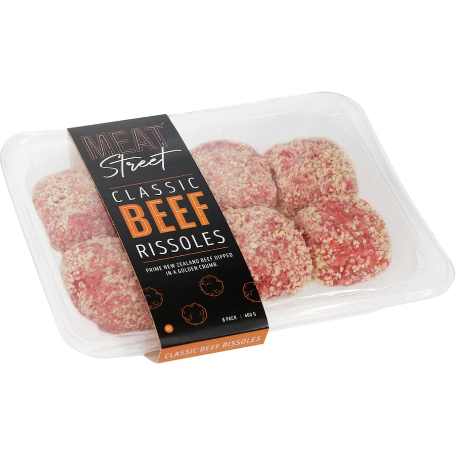 Meat Street Beef Burgers Classic Rissoles