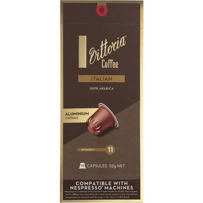 vittoria coffee pods italian - nespresso compatible