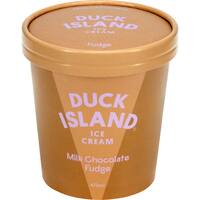 Duck Island Milk Chocolate Fudge Ice Cream