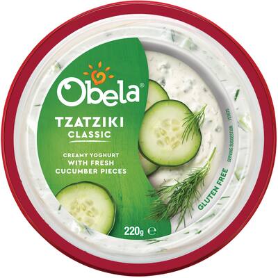 obela dip classic tzatziki gluten free