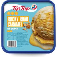 tip top ice cream rocky road caramel