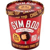 Gym Bod Frozen Dessert Salted Caramel Choc Top