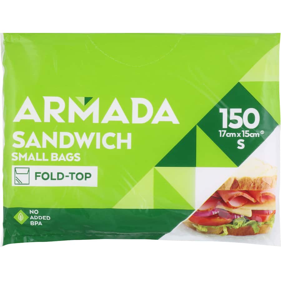 Armada Plastic Bags Sandwich 17Cm X 15Cm