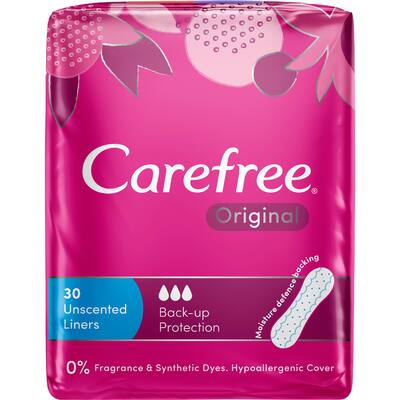 carefree panty liners regular