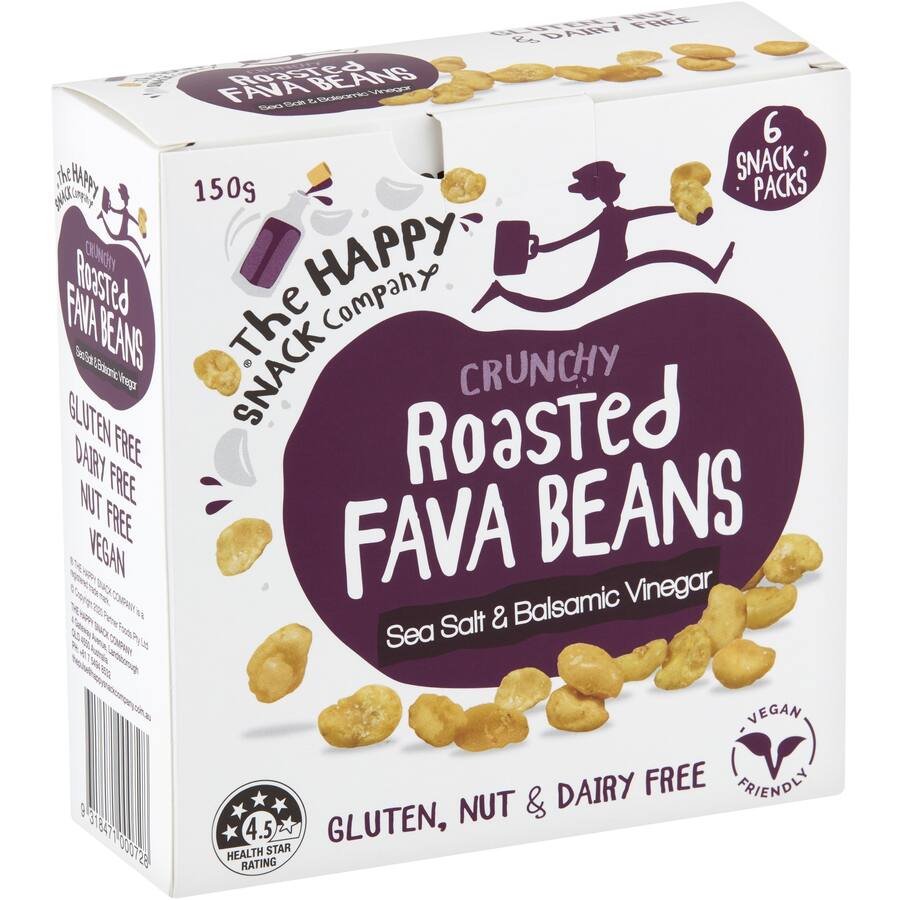 Happy Snack Fav Va Beans Bean Snacks Seasalt Balsamic Vinegar