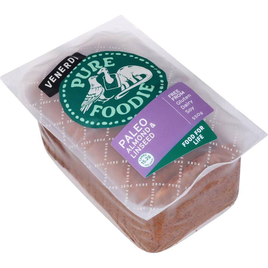 Venerdi Paleo Sliced Bread Almond & Linseed
