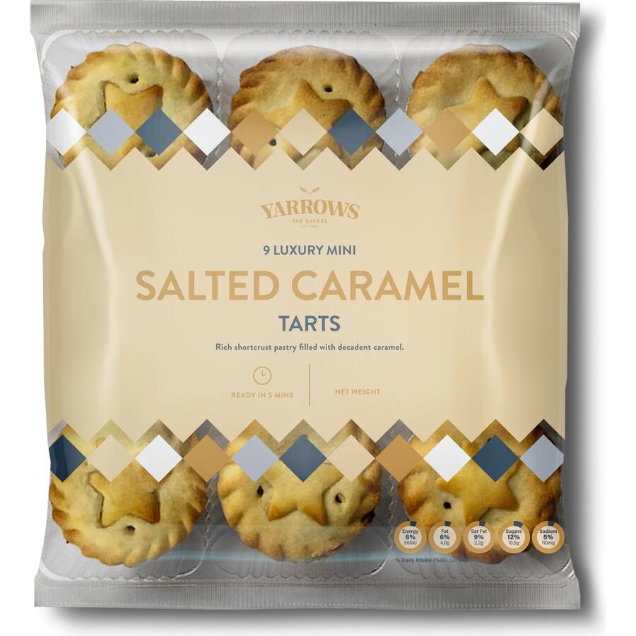 Yarrows Tarts Salted Caramel