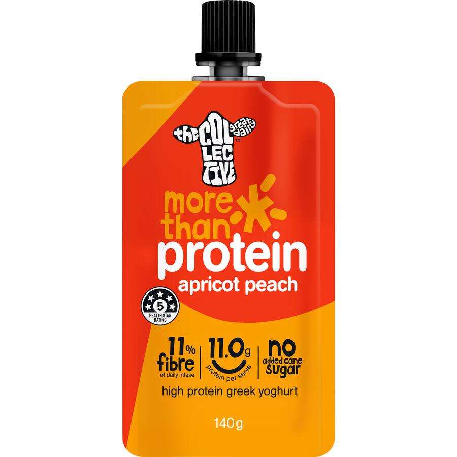 The Collective More Than Protein Yoghurt Apricot Peach