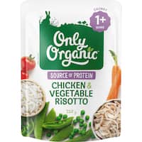 Only Organic Kindy Vegetable Chicken Risotto 1-5 Years