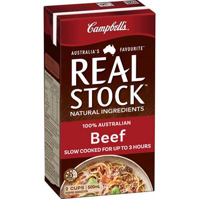 campbells real stock beef stock liquid