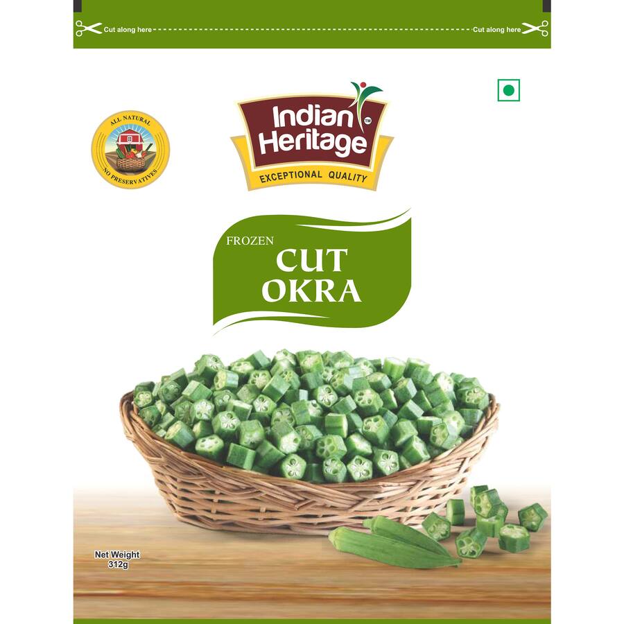 Indian Heritage Okra Cut