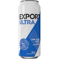 export ultra beer low carb lager