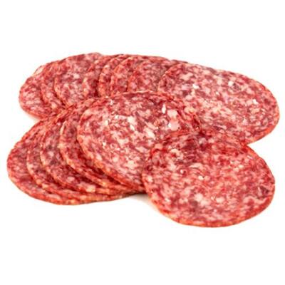 instore deli verkerks salami sliced dutch