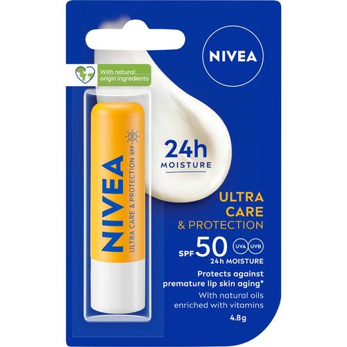 Nivea Lip Care Sun Protect Spf50+