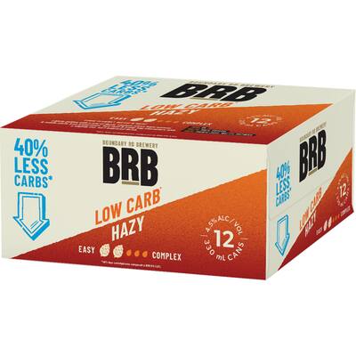 brb craft beer hazy low carb