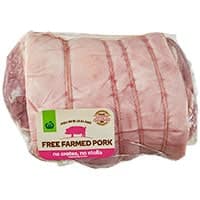 Woolworths Free Farmed Pork Boneless Leg & Shoulder Vacuum Packed